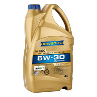Շարժիչի յուղ RAVENOL HDX 5W-30